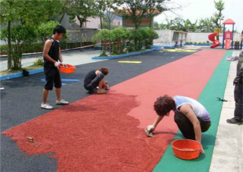 洪湖塑膠跑道施工