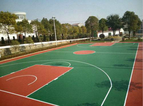 新沂市丙烯酸籃球場