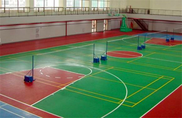硅pu籃球場